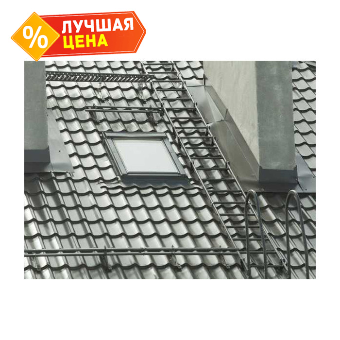 Лестница кровельная Grand Line RAL 3011 3м
