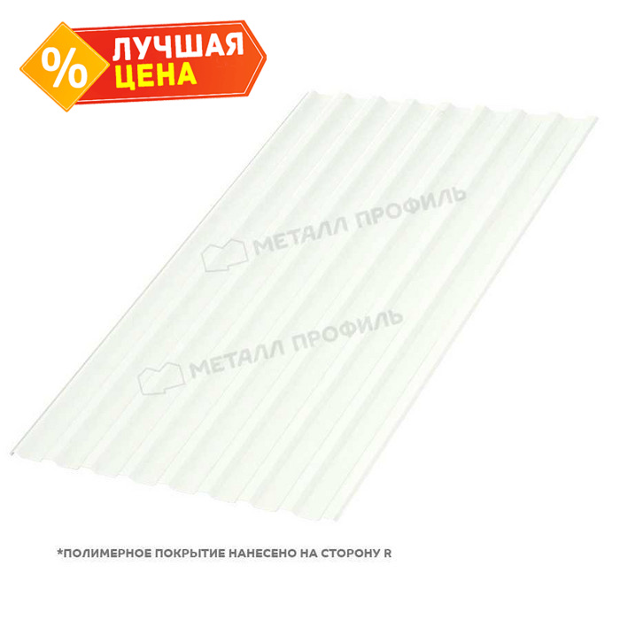 Профлист Металл Профиль МП-20 0,4 Полиэстер RAL 9003 Белый | A